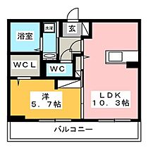 シャルマン・ペッシェII 202 ｜ 静岡県富士宮市野中983-12（賃貸アパート1LDK・2階・40.04㎡） その2