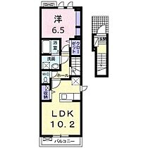 プレコリーヌIX  ｜ 静岡県富士宮市舞々木町（賃貸アパート1LDK・2階・44.66㎡） その2