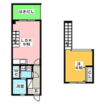 Ｓ－ＰＡＬＡＣＥ7  ｜ 静岡県焼津市田尻北（賃貸テラスハウス1LDK・1階・38.24㎡） その2