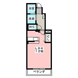 ドリーム・K 1Kの間取図画像