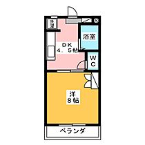 マンションハーヴェスト  ｜ 静岡県磐田市富丘（賃貸マンション1DK・4階・25.92㎡） その2