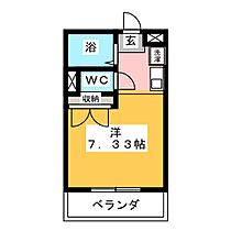 芳泉  ｜ 静岡県磐田市二之宮（賃貸アパート1R・2階・22.58㎡） その2