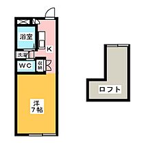 Dolce  ｜ 静岡県磐田市二之宮（賃貸アパート1R・1階・19.87㎡） その2