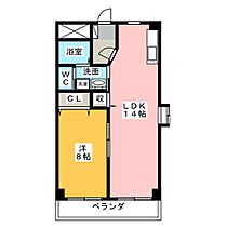 マイルストーン  ｜ 静岡県磐田市中泉（賃貸マンション1LDK・3階・49.29㎡） その2