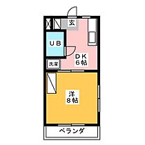 サニーサイド  ｜ 静岡県袋井市彦島（賃貸マンション1DK・1階・25.96㎡） その2