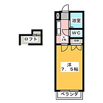 ハイツジュビロ  ｜ 静岡県袋井市田町２丁目（賃貸アパート1K・2階・20.65㎡） その2