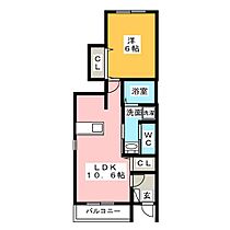 ユーイリーデ  ｜ 静岡県磐田市福田（賃貸アパート1LDK・2階・51.13㎡） その2