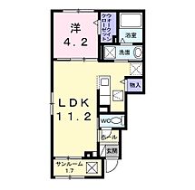 グレイスヴィラV 101 ｜ 静岡県磐田市富士見町２丁目30-6（賃貸アパート1LDK・1階・39.17㎡） その2