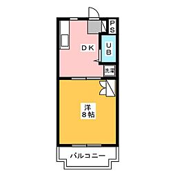 間取図画像 1DK