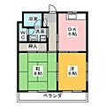 中央ハイツ4階4.8万円