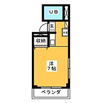 コーポラス21  ｜ 静岡県三島市西本町（賃貸マンション1R・2階・20.87㎡） その2