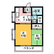 ソワサント木内  ｜ 静岡県三島市多呂（賃貸マンション1K・2階・30.61㎡） その2