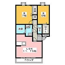 ガーデンコート21  ｜ 静岡県伊豆の国市三福（賃貸マンション2LDK・2階・58.37㎡） その2