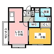 ラッセル　スクエア  ｜ 静岡県駿東郡長泉町桜堤２丁目（賃貸マンション1LDK・1階・40.54㎡） その2