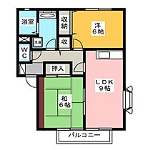 ジョリエ加茂  ｜ 静岡県三島市加茂（賃貸アパート2LDK・1階・55.44㎡） その2