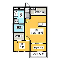 ＫＨＥ  ｜ 静岡県三島市南二日町（賃貸アパート1LDK・1階・39.29㎡） その2