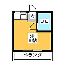 コーポ宮田  ｜ 岐阜県岐阜市今嶺１丁目（賃貸アパート1R・2階・11.90㎡） その2