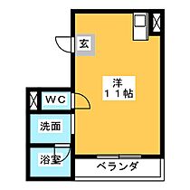 810ビル  ｜ 岐阜県羽島郡笠松町奈良町（賃貸マンション1R・3階・28.00㎡） その2