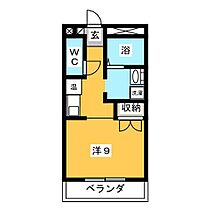 キャンパスサイド  ｜ 岐阜県岐阜市東鶉１丁目（賃貸マンション1R・3階・23.00㎡） その2