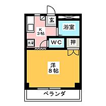 シャトルＩ  ｜ 岐阜県岐阜市今嶺１丁目（賃貸マンション1K・3階・23.40㎡） その2