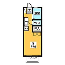 エムハウス  ｜ 岐阜県羽島郡岐南町平島７丁目（賃貸アパート1R・2階・20.00㎡） その2