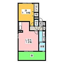 Ｄｗｅｌｌ・ＳＵＮ　東棟  ｜ 岐阜県岐阜市茜部新所１丁目（賃貸アパート1LDK・1階・45.25㎡） その2