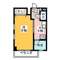 ケンジントン  ｜ 岐阜県岐阜市柳津町高桑西３丁目（賃貸マンション1K・1階・24.14㎡） その2