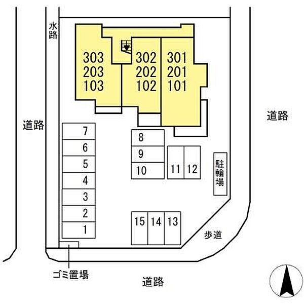 スリール 202｜岐阜県岐阜市市橋６丁目(賃貸アパート2LDK・2階・62.21㎡)の写真 その15