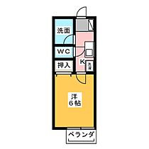 シティハイム城南Ｄ  ｜ 岐阜県岐阜市茜部大野２丁目（賃貸アパート1K・2階・20.25㎡） その2