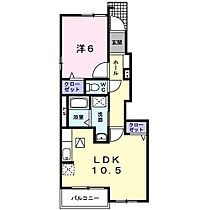 ラフィネI  ｜ 岐阜県羽島郡笠松町田代（賃貸アパート1LDK・1階・42.63㎡） その2