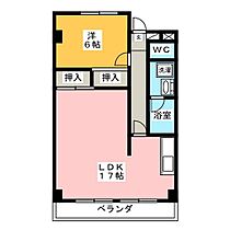 シーバンス  ｜ 岐阜県岐阜市江添２丁目（賃貸マンション1LDK・4階・51.23㎡） その2