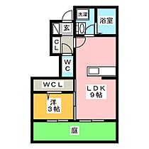 コアロードVII  ｜ 岐阜県羽島郡岐南町徳田４丁目（賃貸アパート1LDK・1階・32.00㎡） その2