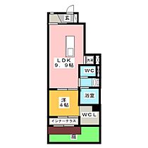 プランドール・Ｓ  ｜ 岐阜県岐阜市六条大溝２丁目（賃貸アパート1LDK・1階・36.49㎡） その2