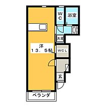 クレセントA  ｜ 岐阜県岐阜市柳津町丸野４丁目（賃貸マンション1R・1階・35.98㎡） その2