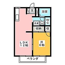 ベルセフィラ 103 ｜ 岐阜県岐阜市薮田南３丁目10-6（賃貸アパート1LDK・1階・35.30㎡） その2