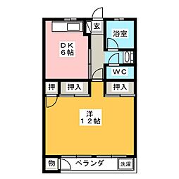 間取図画像 1DK