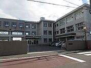 小学校「岐阜市立茜部小学校まで1228m」