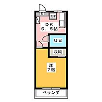 ＡＮＥＸくぜ  ｜ 岐阜県岐阜市折立（賃貸マンション1DK・3階・22.00㎡） その2