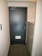 下駄箱付きの玄関です