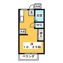 グリーンヒル小坂山  ｜ 岐阜県岐阜市粟野（賃貸アパート1R・1階・23.77㎡） その2