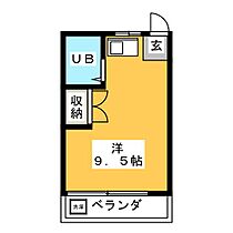 コーポ長屋  ｜ 岐阜県岐阜市三田洞（賃貸アパート1K・2階・19.52㎡） その2