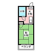 サンメゾン24　Ｂ棟  ｜ 岐阜県岐阜市洞（賃貸マンション1K・1階・17.01㎡） その2