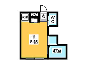 モンパオ21　北棟  ｜ 岐阜県岐阜市菅生１丁目（賃貸アパート1R・1階・19.02㎡） その2