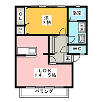 ＬＩＥＢＥＮ　ＳＷＥＲＴ  ｜ 岐阜県岐阜市明神町１丁目（賃貸アパート1LDK・2階・50.92㎡） その2