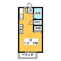 グリーンシティ北洞  ｜ 岐阜県岐阜市旦島４丁目（賃貸アパート1R・2階・26.40㎡） その2