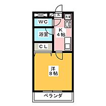 メゾン・ド・ビジュII  ｜ 岐阜県岐阜市黒野（賃貸マンション1K・1階・25.92㎡） その2