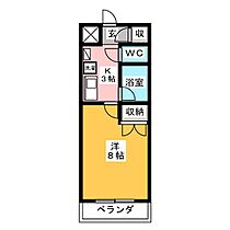 グリーンベル  ｜ 岐阜県岐阜市折立（賃貸マンション1K・1階・24.00㎡） その2