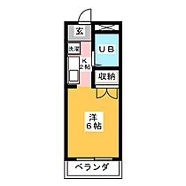 ＴＯ・ＢＥＧＩＮ　1  ｜ 岐阜県岐阜市黒野（賃貸マンション1R・2階・19.80㎡） その2