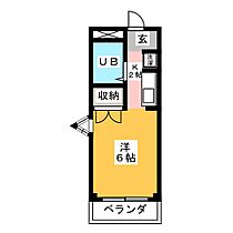 ＴＯ・ＢＥＧＩＮ　2  ｜ 岐阜県岐阜市黒野（賃貸マンション1R・2階・19.80㎡） その2