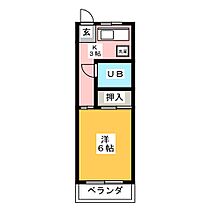 サンメゾン24　Ｃ棟  ｜ 岐阜県岐阜市洞（賃貸マンション1K・3階・19.44㎡） その2